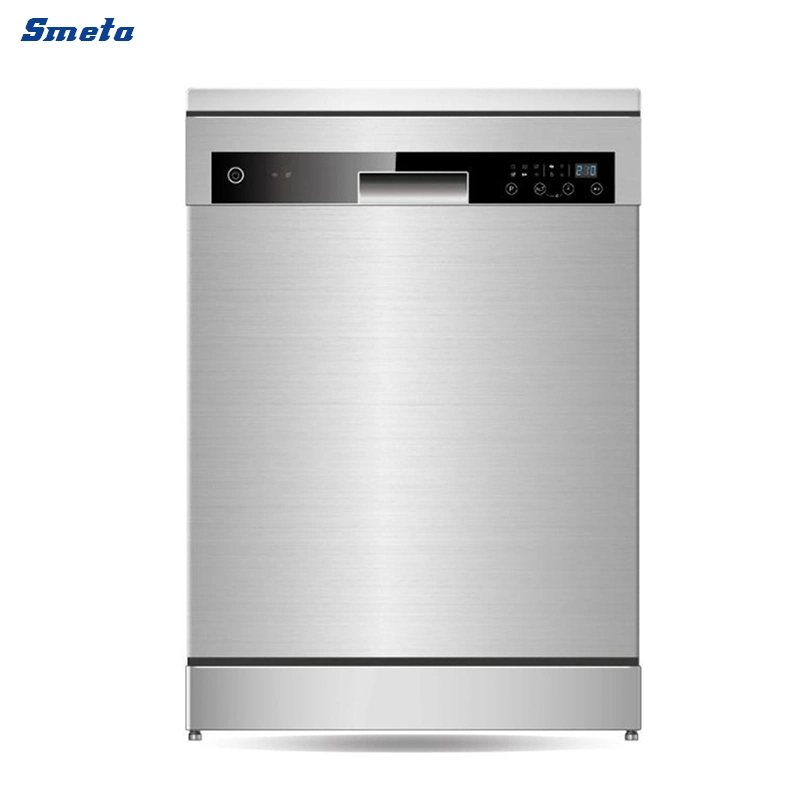 Smeta Vertical Electronic Large Freestanding Kitchen 15 Set Dishwasher