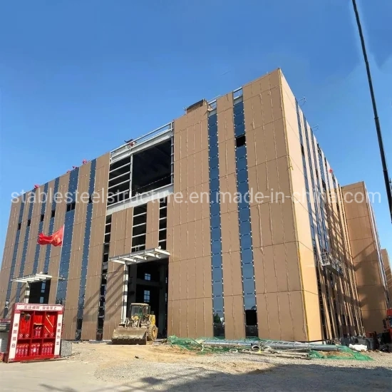 Prefabricated Steel Structure Apartment Shopping Mall Warehouse Office Permanent Building Construction