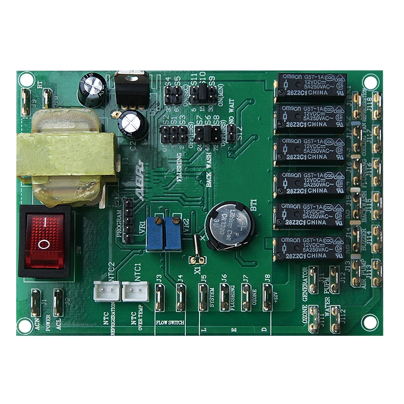 Message Bed PCB Assembly with Components