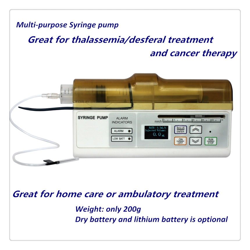 Portable Medical Syringe Pump with Ce (500PSP)