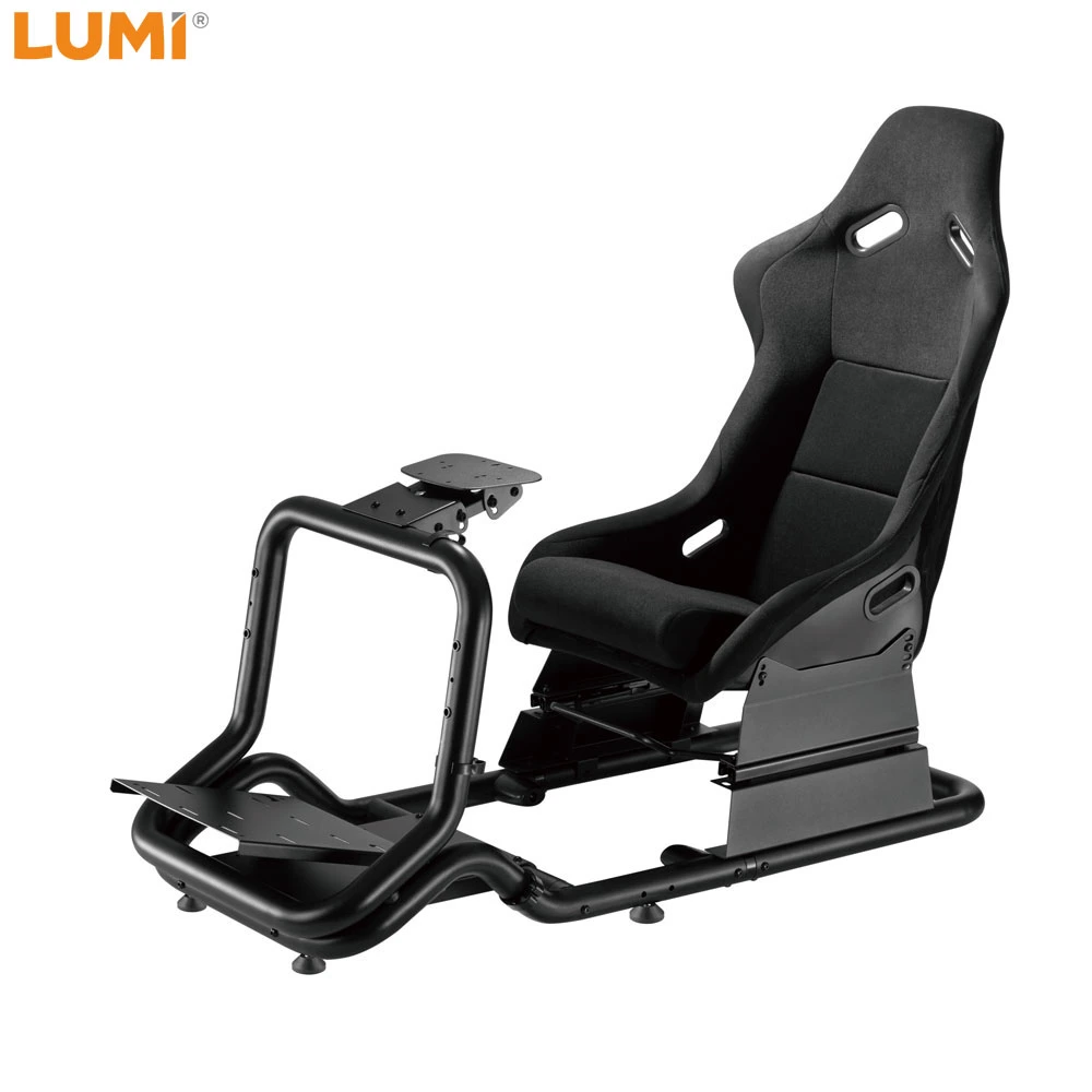 Coche personalizado de alta calidad Video Juego de conducción para PC Cockpit simulador de carreras con asiento