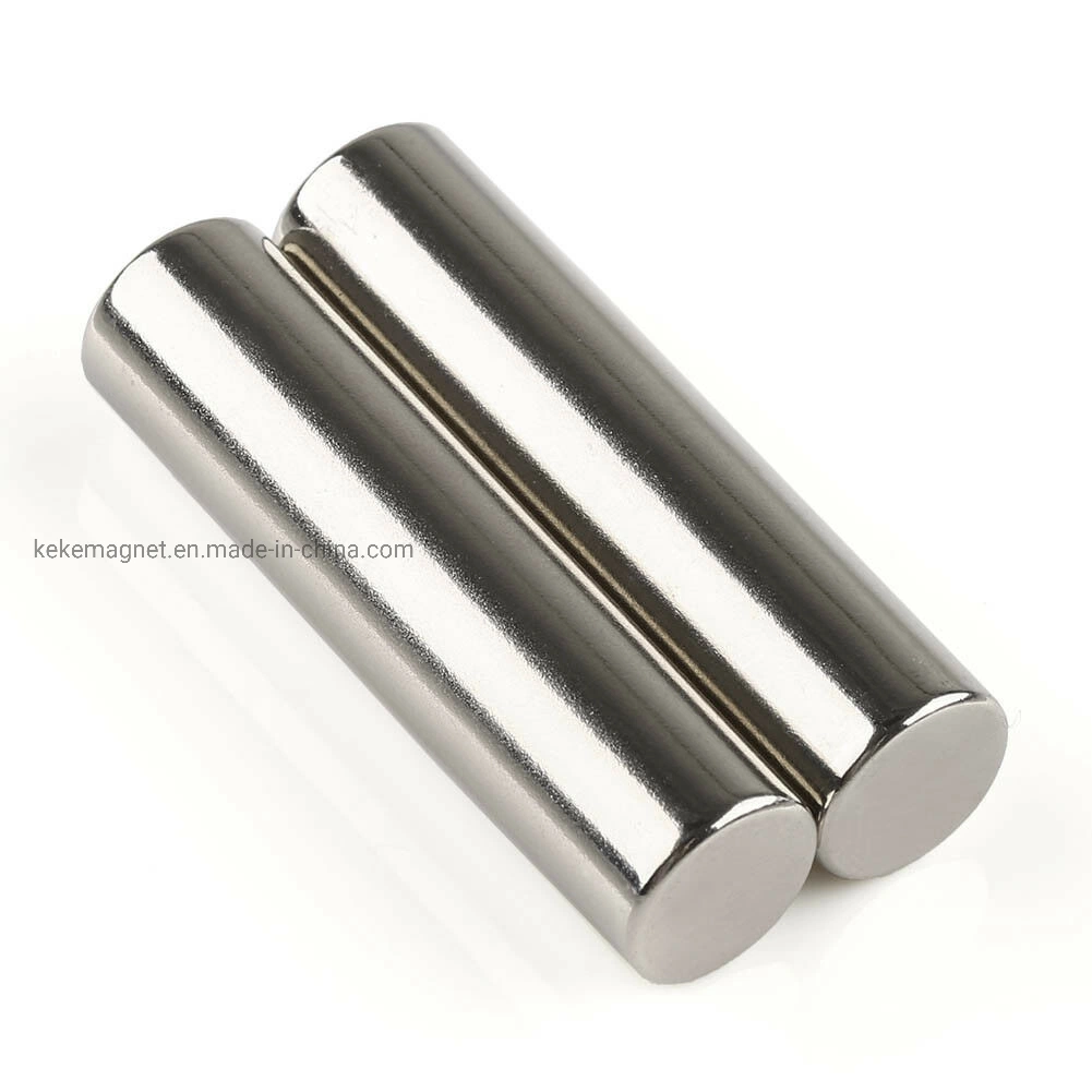 N48 N50 Round NdFeB Rare Earth Magnets with RoHS Approved Neodymium magnets