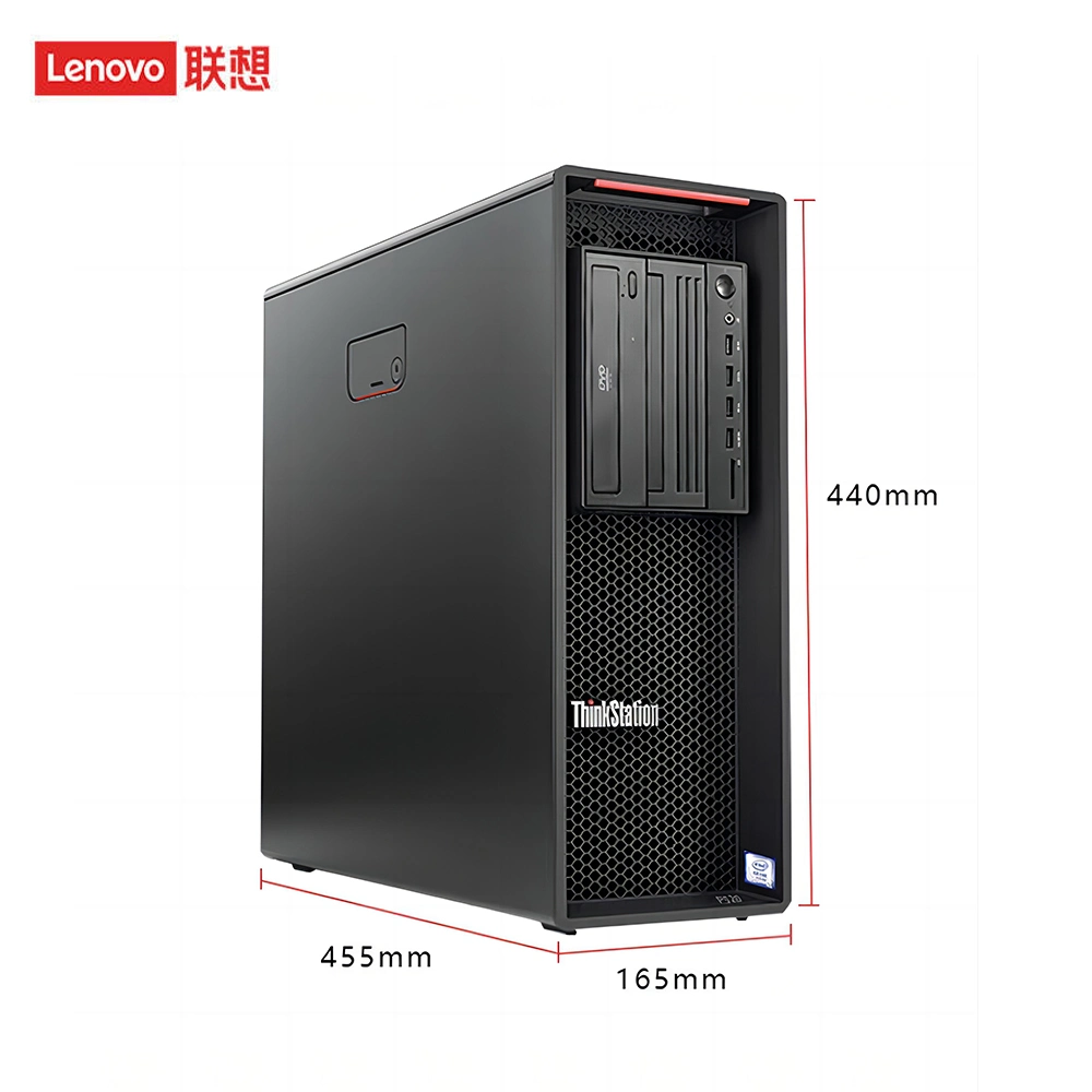 محطة عمل Lenovo Thinkstation P520 Tower Graphics Workstation GDDR5 Nvidia Quadro P1000 محطة عمل RDIMM Intel Xeon W سعة 4 جيجابايت بسرعة 16 جيجابايت بسرعة 16 جيجابايت