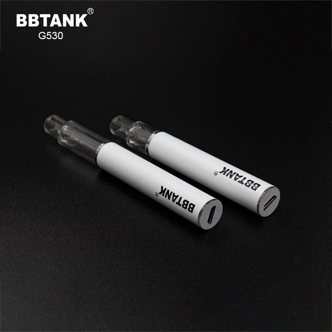 Best Selling 1ml All Glass Cartridge Disposable/Chargeable Hhc Vape Pen Bbtank G530