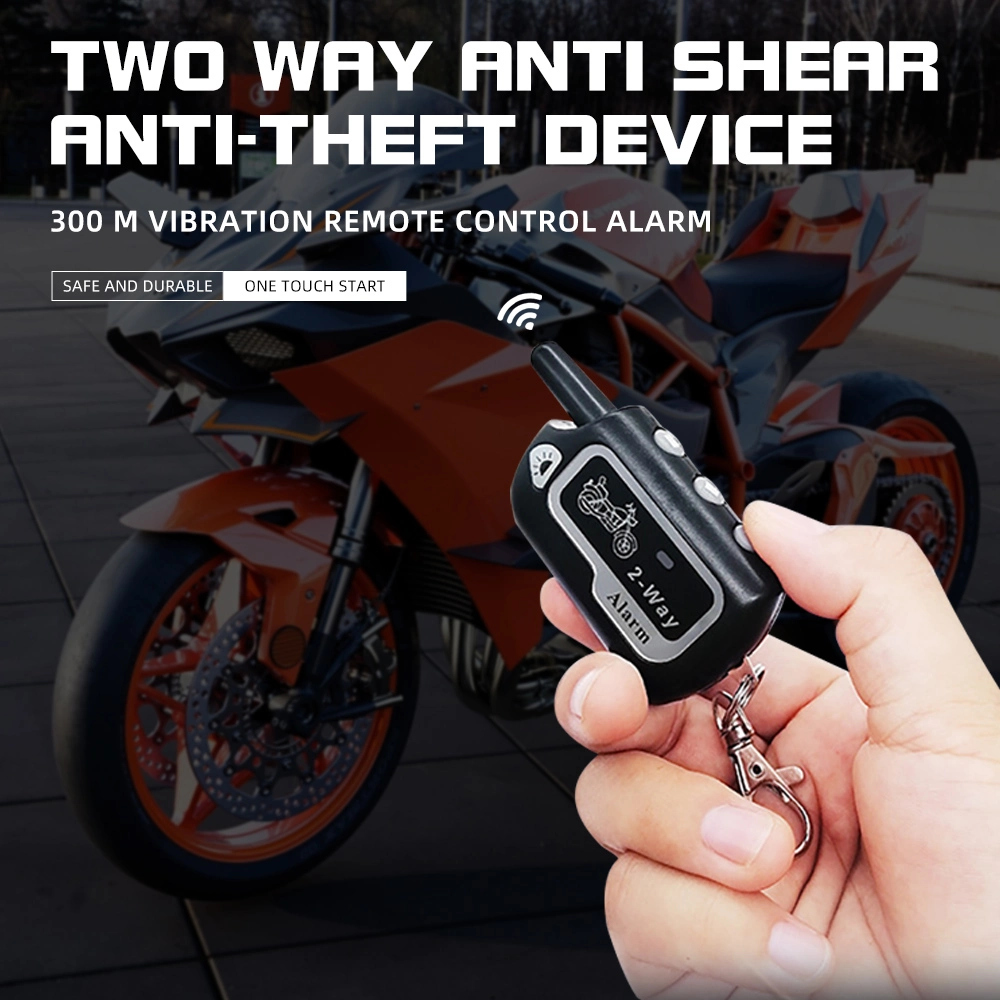 Motorcycle Parts Bidirectional Theft Protection 2 Way Alarma Motos Alarm