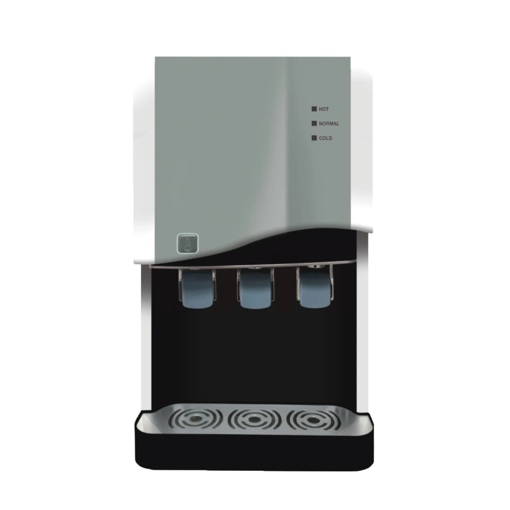 Desktop doméstico RO/UF purificador de água quente frio dispensador de água quente