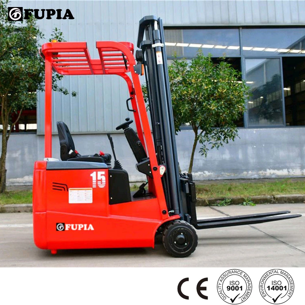 Mini Electric Forklift 1.5 Tons Chargeable Electric Pallet Forklift Truck