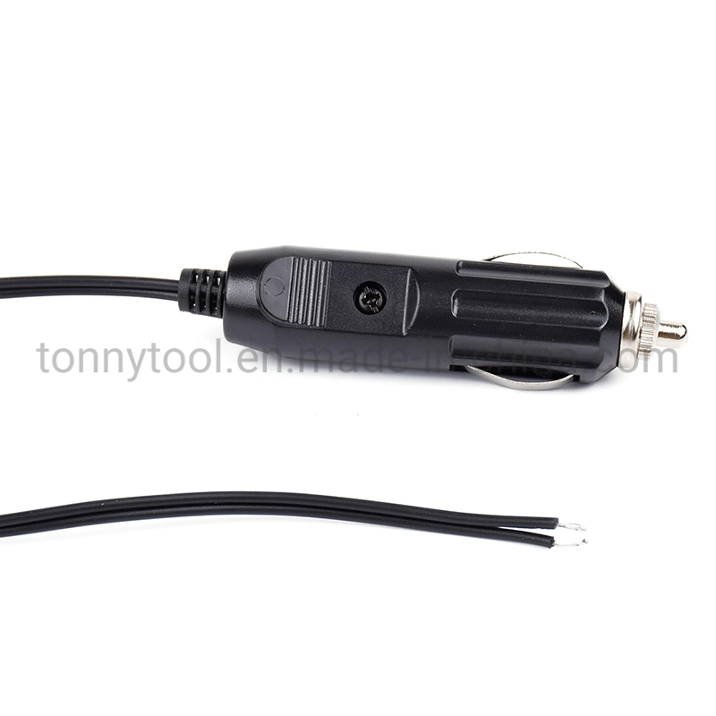 12V Fused Replacement encendedor enchufe con cables y 5A Fusible