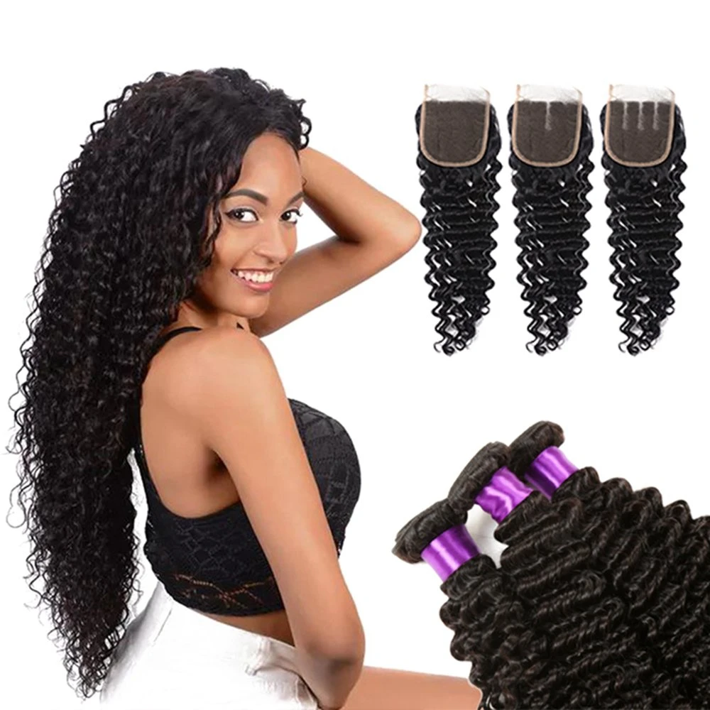 Kbeth alta qualidade 100% cabelo humano Deep Wave toupe para Beleza mulheres HD Lace Human Hair toupee Extensões integradas