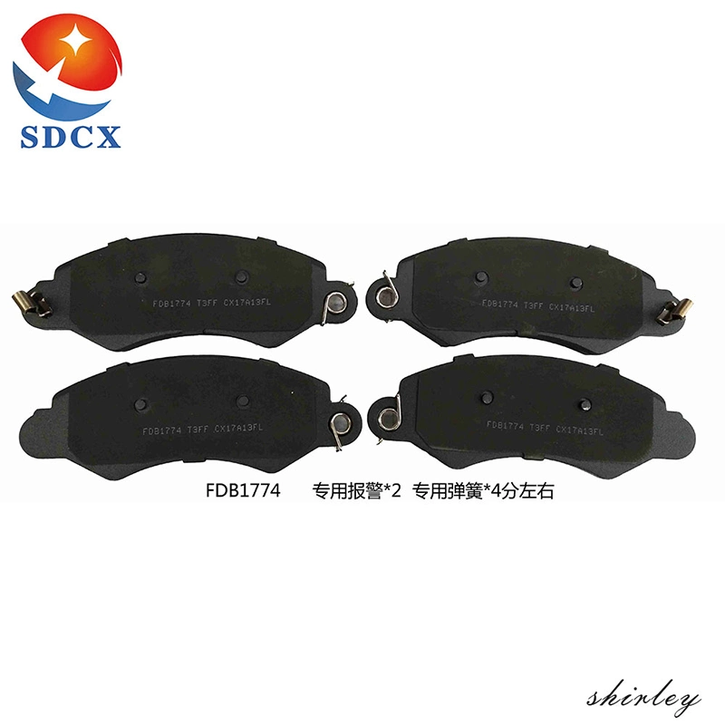 Sdcx Fdb1774 Chinese Manufacturer OEM Quality Asbesto Free Ceramic Brake Pads for Cars