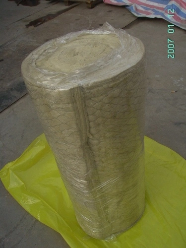 High quality/High cost performance  Rock Wool Blanket with Wire Mesh for Boiler Insulation