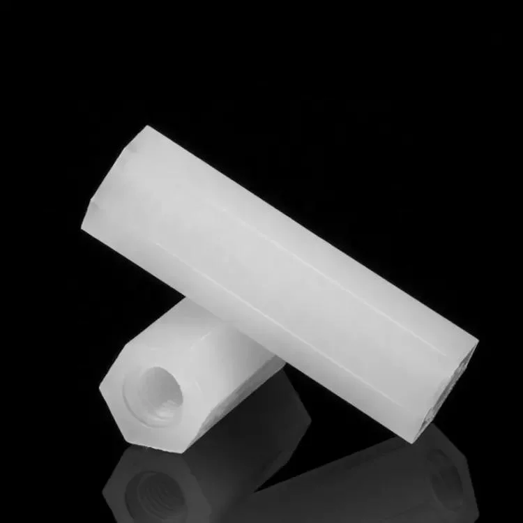 M8 de nylon blanco separador Non-Threaded ABS