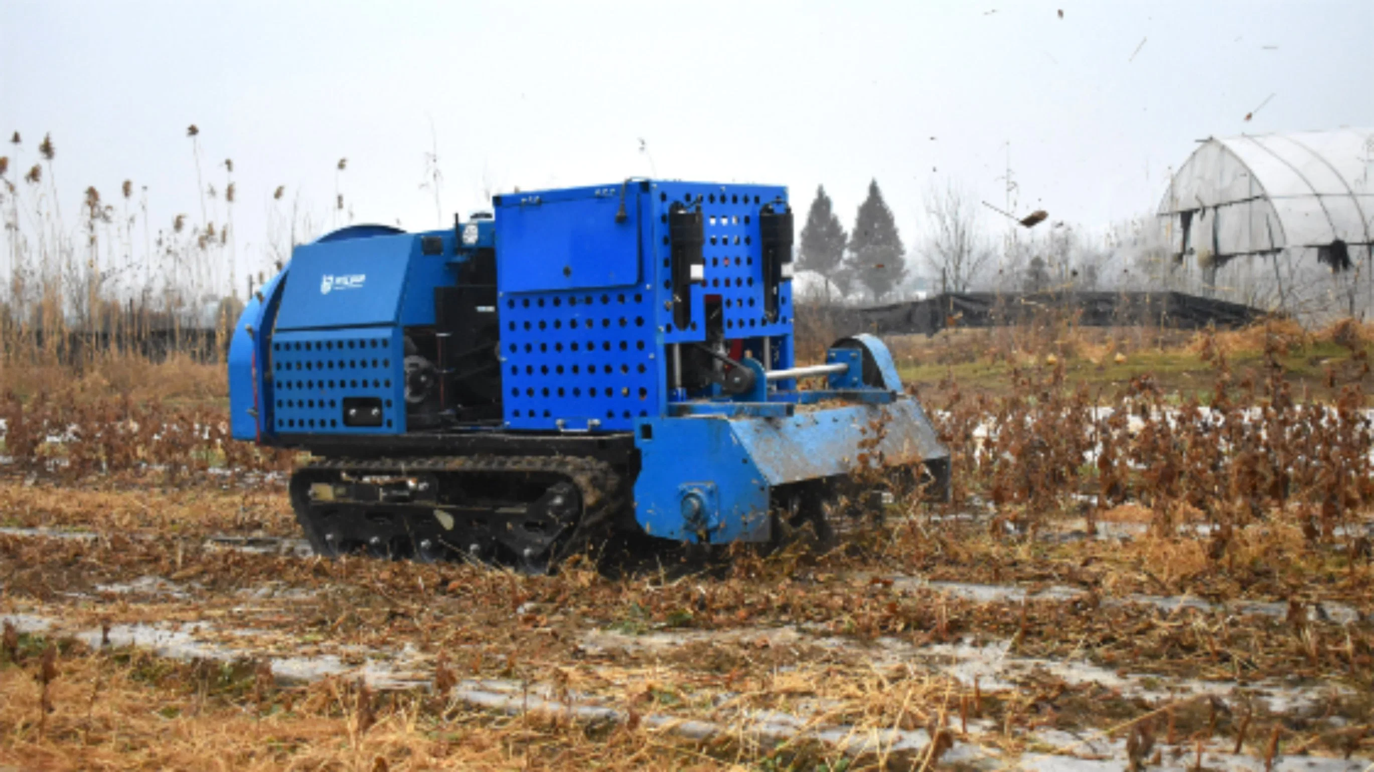 Эффективный газонокосилка с дистанционным управлением для сельскохозяйственного использования