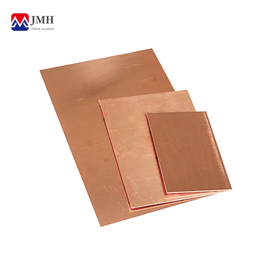 Flat Copper Roofing Sheets Pure Copper Plate C10100 C11000 Price Per Kg for Sale