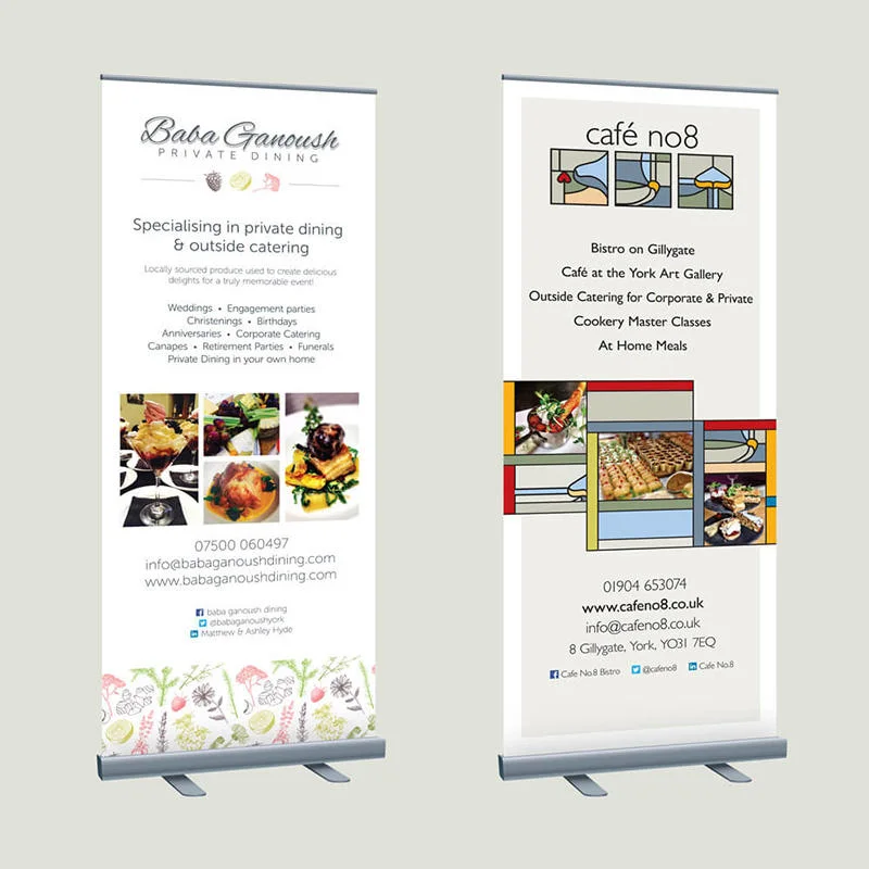 Portable Roll up Banner Retractable Poster Banner