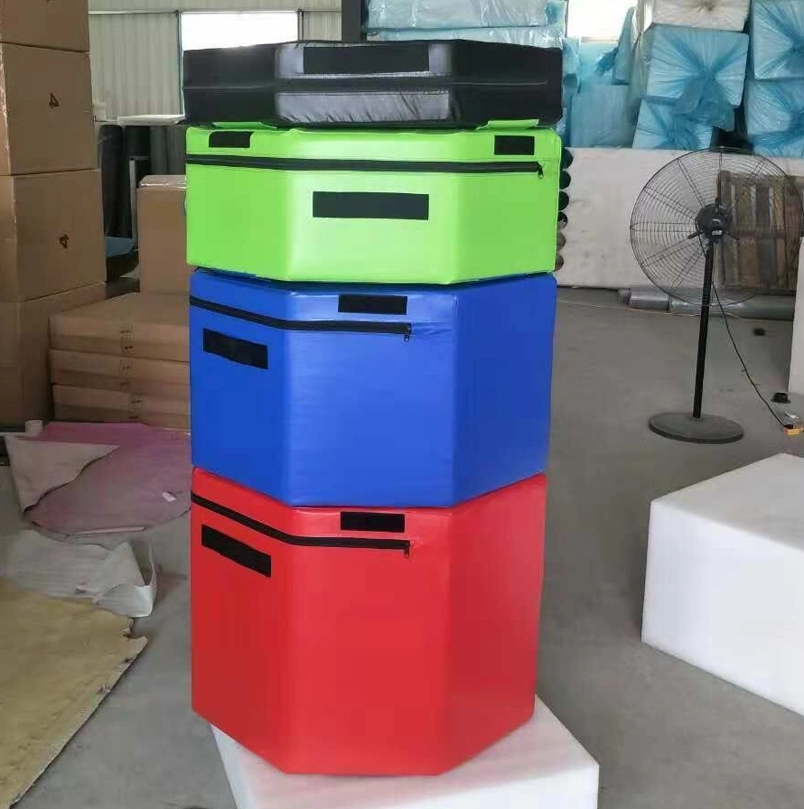 Manufacturer Supply EPE Filled Soft Plyo Box for Fitness Traning