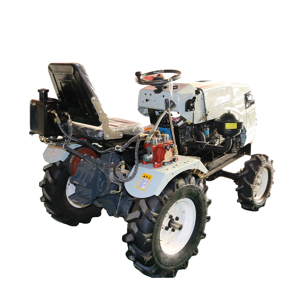 Agricultural Machine Equipment One Cylinder Engine 25HP Mini Wheel Tractor for Sale