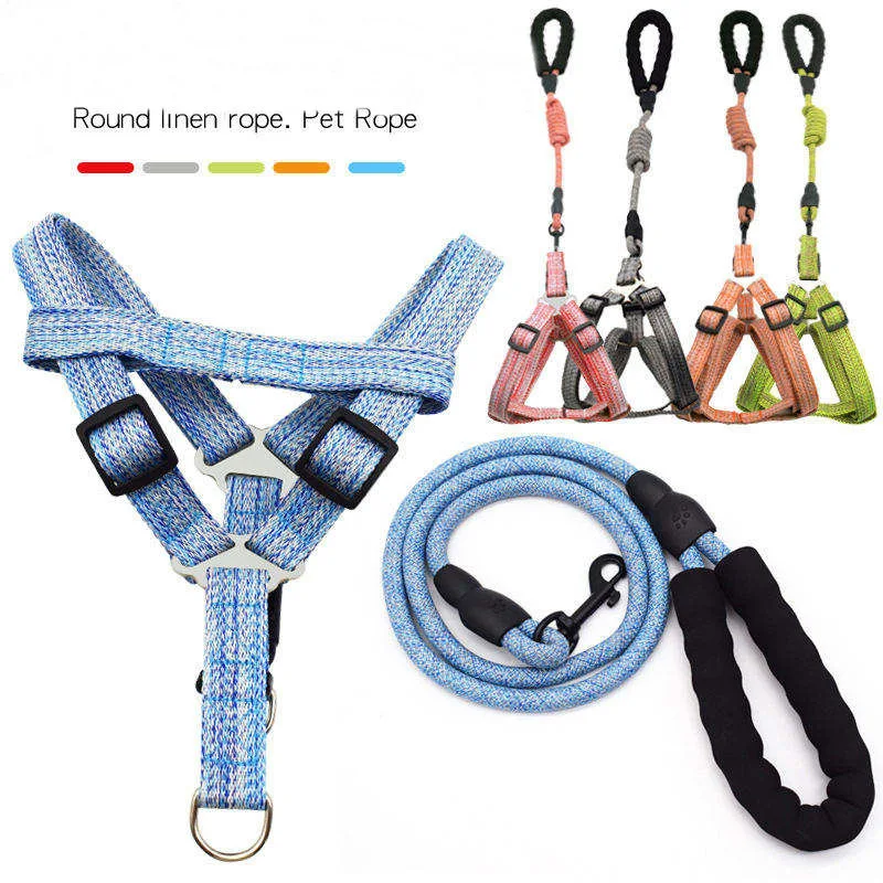 Heißer Verkauf Haltbare Nylon Pet Harness Leash