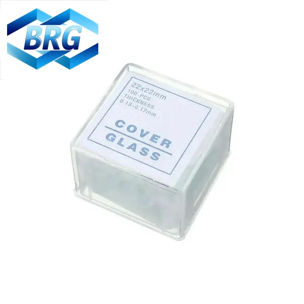 Disposable Microscope Cover Glass Borosilicate Glass for Laboratory