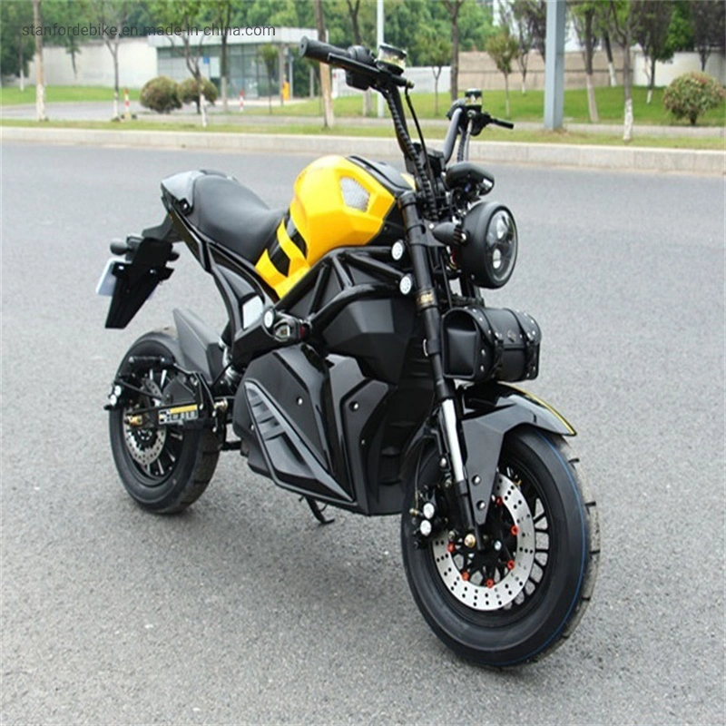 Nuevo diseño de moda de mejor calidad de adulto 72V 20un poco de monseñor 2 mini motocicleta eléctrica