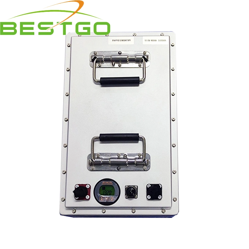 Aluminum Case 48V 100ah Lithium EV Power Battery with Bluetooth Function LiFePO4 Battery Pack Built in Daly Smart BMS