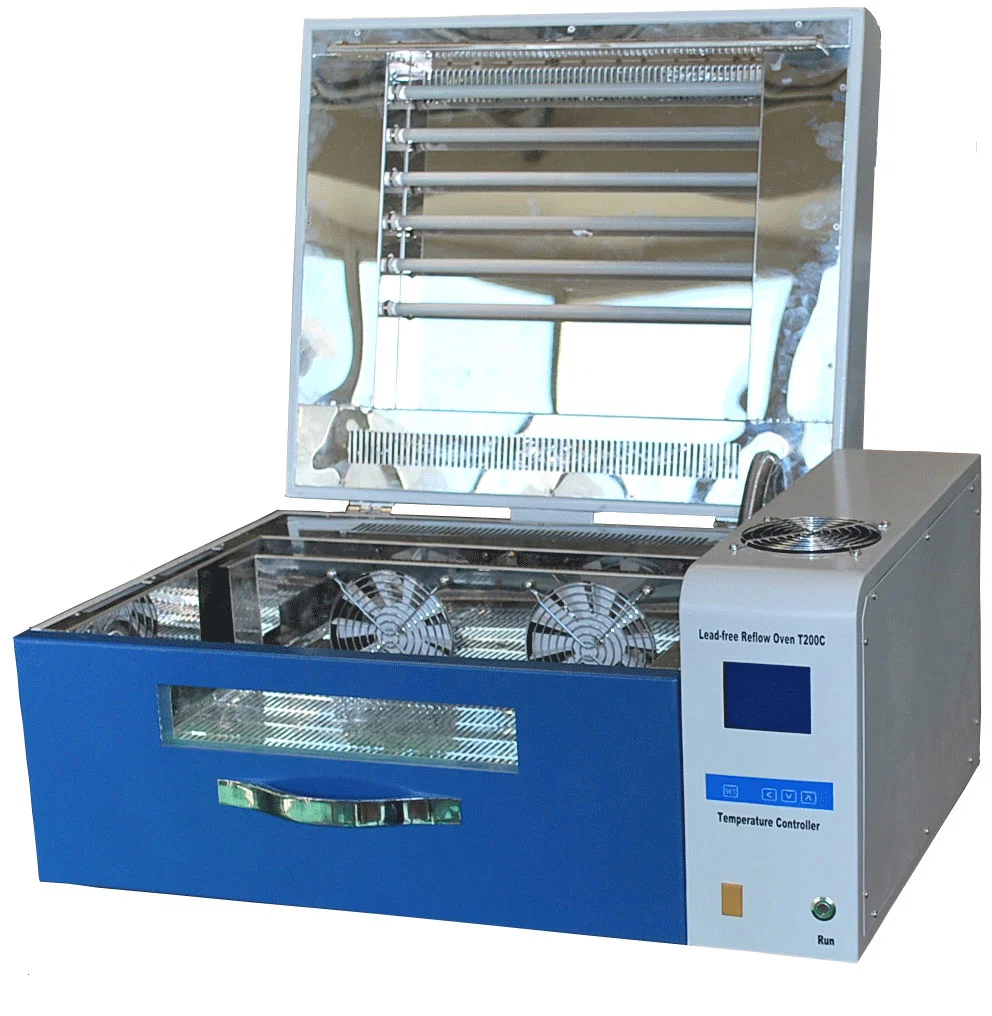 SMT Reflow Oven Desktop Reflow Soldering System T200c