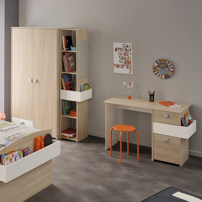 Moden Fashionable Children Bedroom Furniture Wooden Kids Bed Furniture Sets
