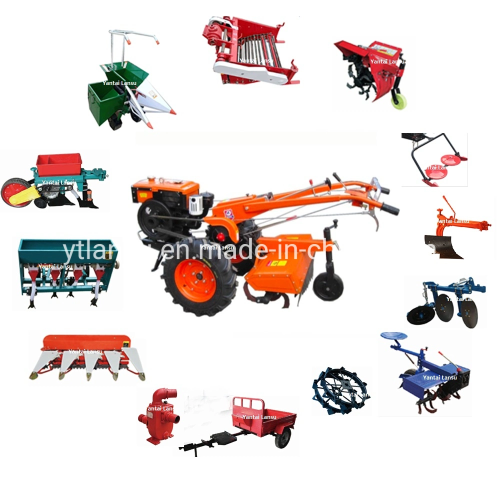 Best Chinese Top Quality 2000rpm Walking Tractor with Power Tiller