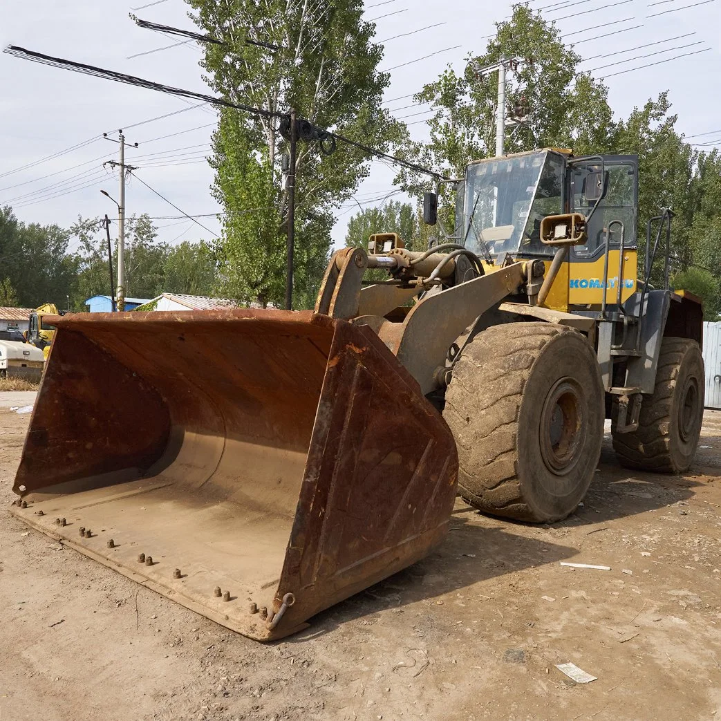 Tractor Mini con ruedas de cucharón de traílla de segunda mano con cargadora y. Excavadora