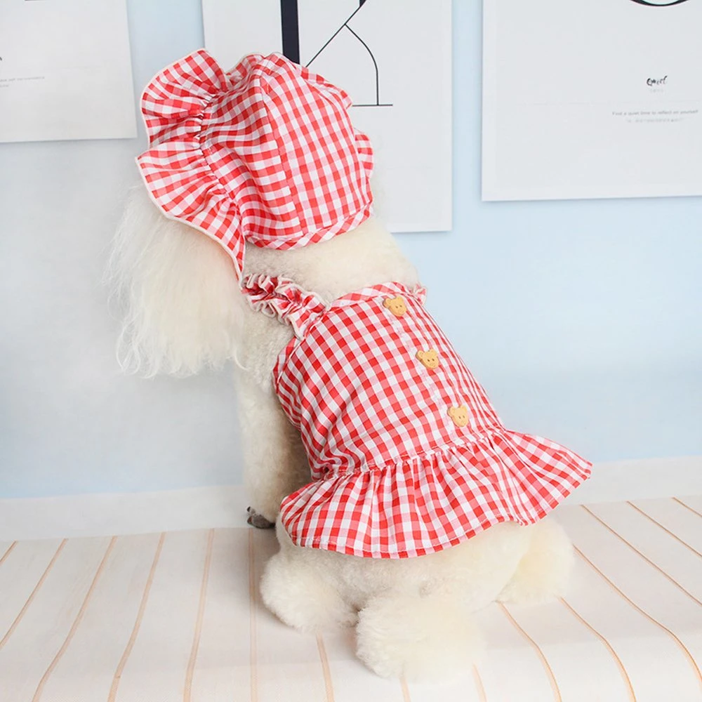 Autumn and Winter Fur Collar Warm Pet Charging Cotton Padded Pet Clothes