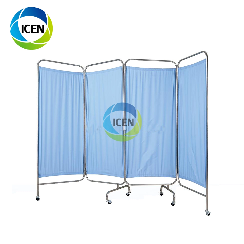 in-R116 Ward Patient Bed Cubicle Use Hospital Partition Curtain Folding Medical Screen