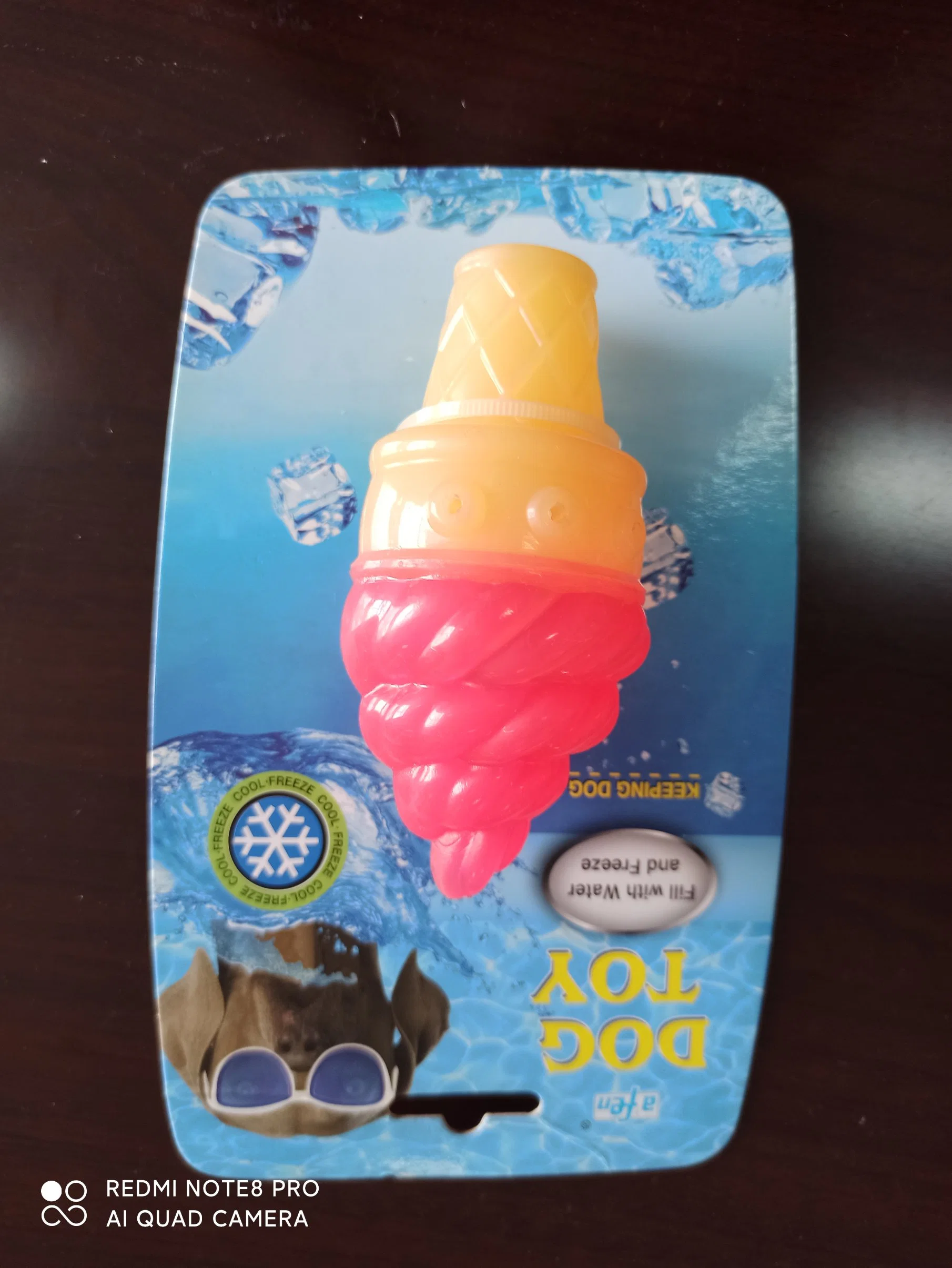 Incrível Summer Dog Cooling Treat Toy Ice Cream Toy