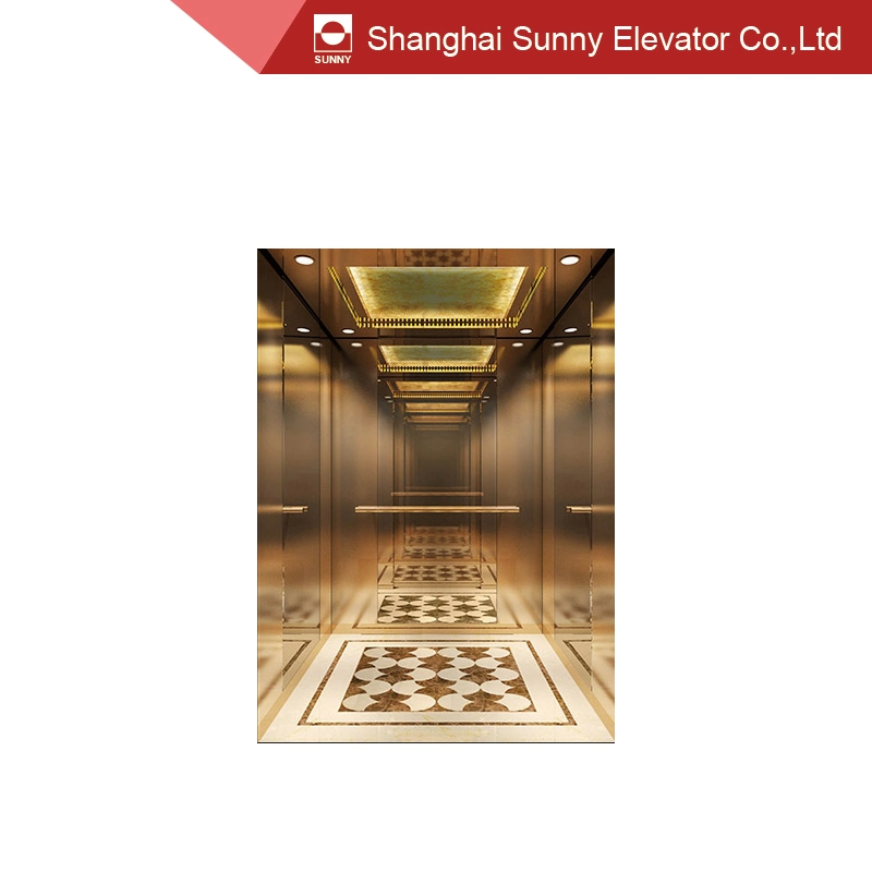 بيع مصنع مصعد مباشر 1050 كجم مصعد ركاب مصعد يستخدم تجارية مصعد