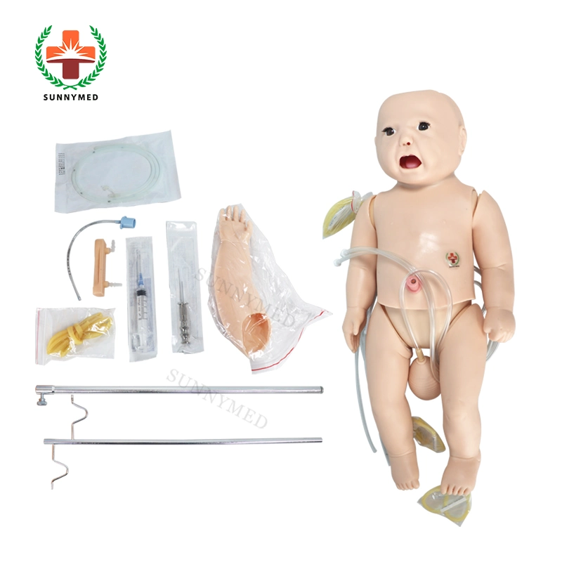 Sy-N060 Medical Advanced Full Functional Neonatal Nursing and CPR Manikin for Training