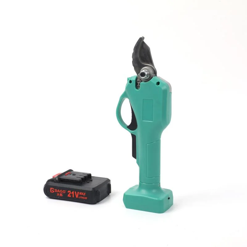 21V Cordless Pruner with Rechargeable 2ah Lithium Battery