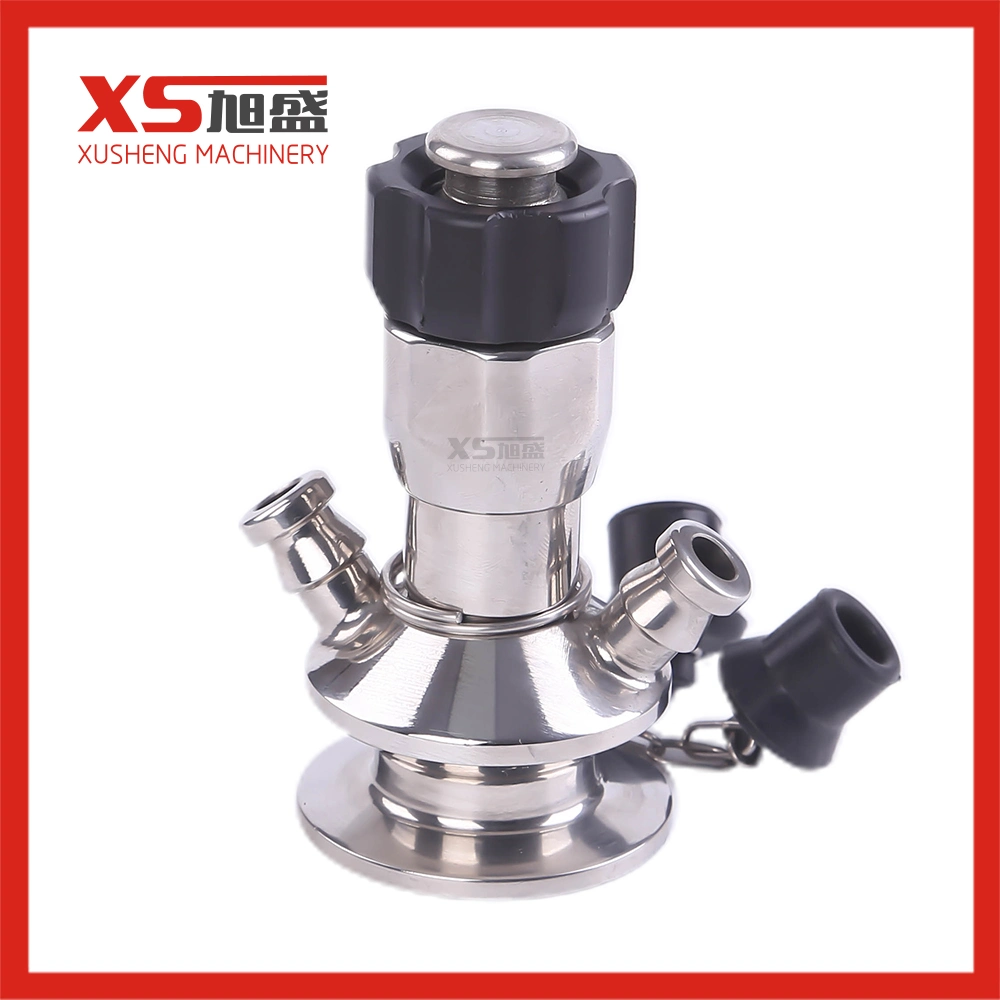 Stainless Steel SS316L Aseptic Sanitary Sampling Cock Sample Valve