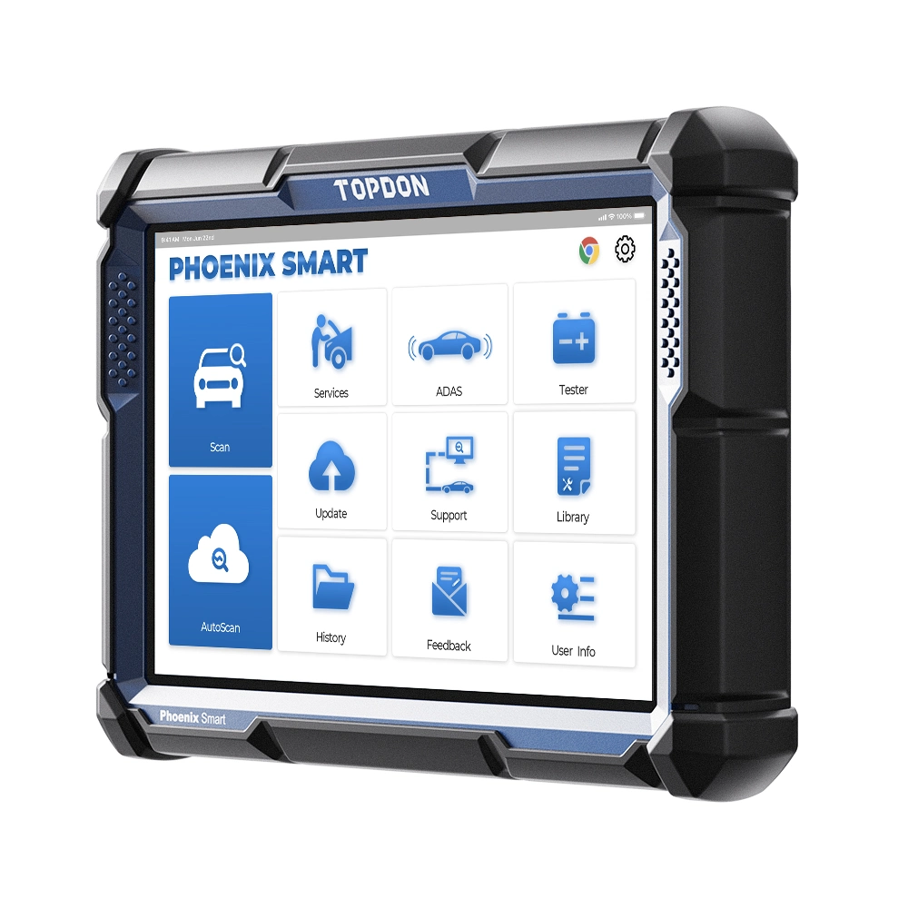 Topdon Phoenix Smart 200 año de actualización gratuita 2+ programador de ECU Todos los sistemas máquina de diagnóstico Automoción portátil OBD2 escáner auto Herramienta de diagnóstico profesional