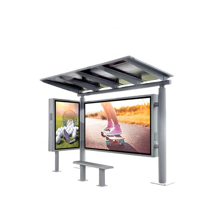 Bus Shelter Street Furniture Outdoor Advertising Bus Stop