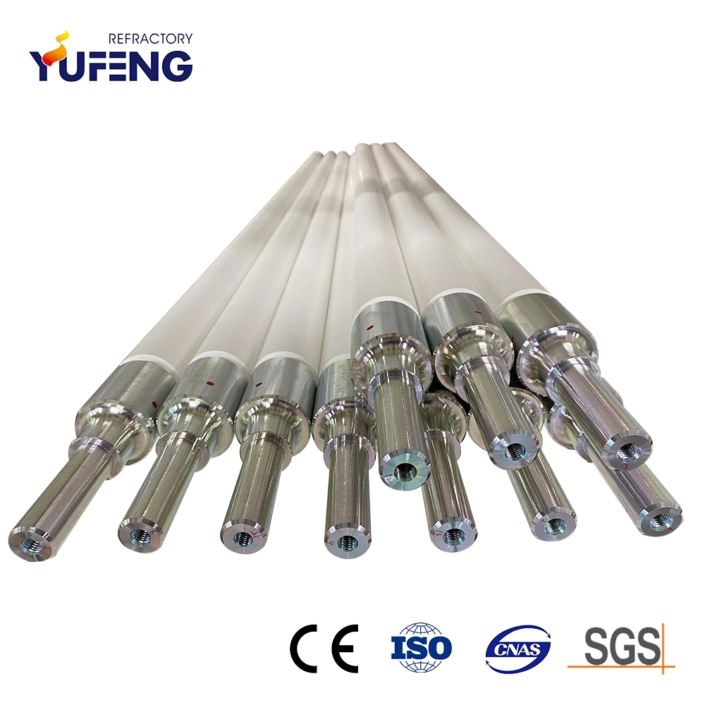 Thermal Shock Resistance Fused Silica Ceramic Roller for Float Glass Production Line