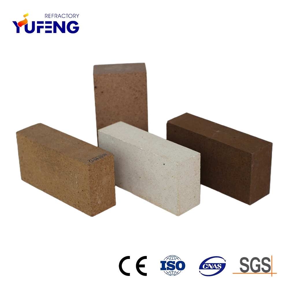 High Strength Refractory Firebricks Chamotte Alumina Bauxite Fire Clay Brick with Various Shapes