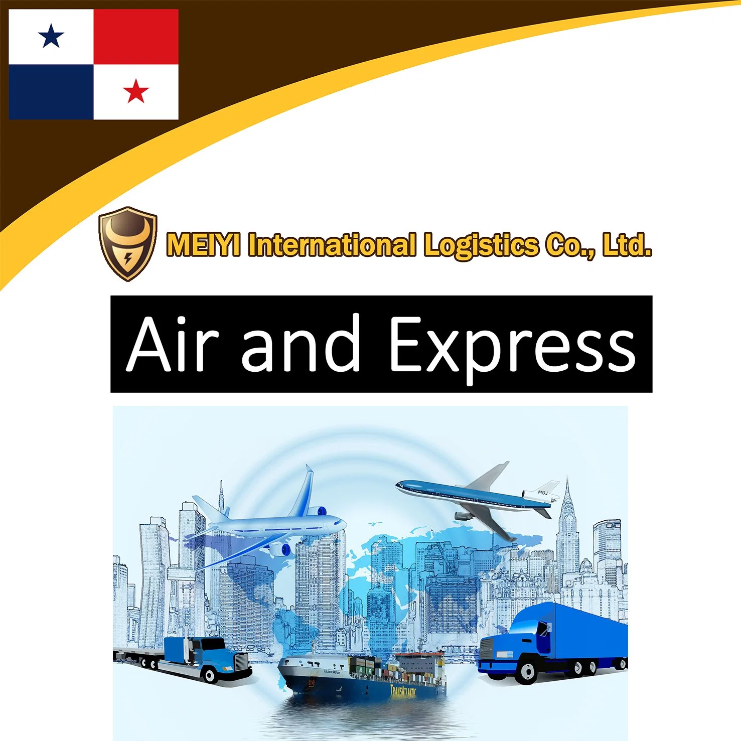 Service d'expédition de la Chine au Panama par la porte de fret maritime Expédition DDP DDU expéditeur international