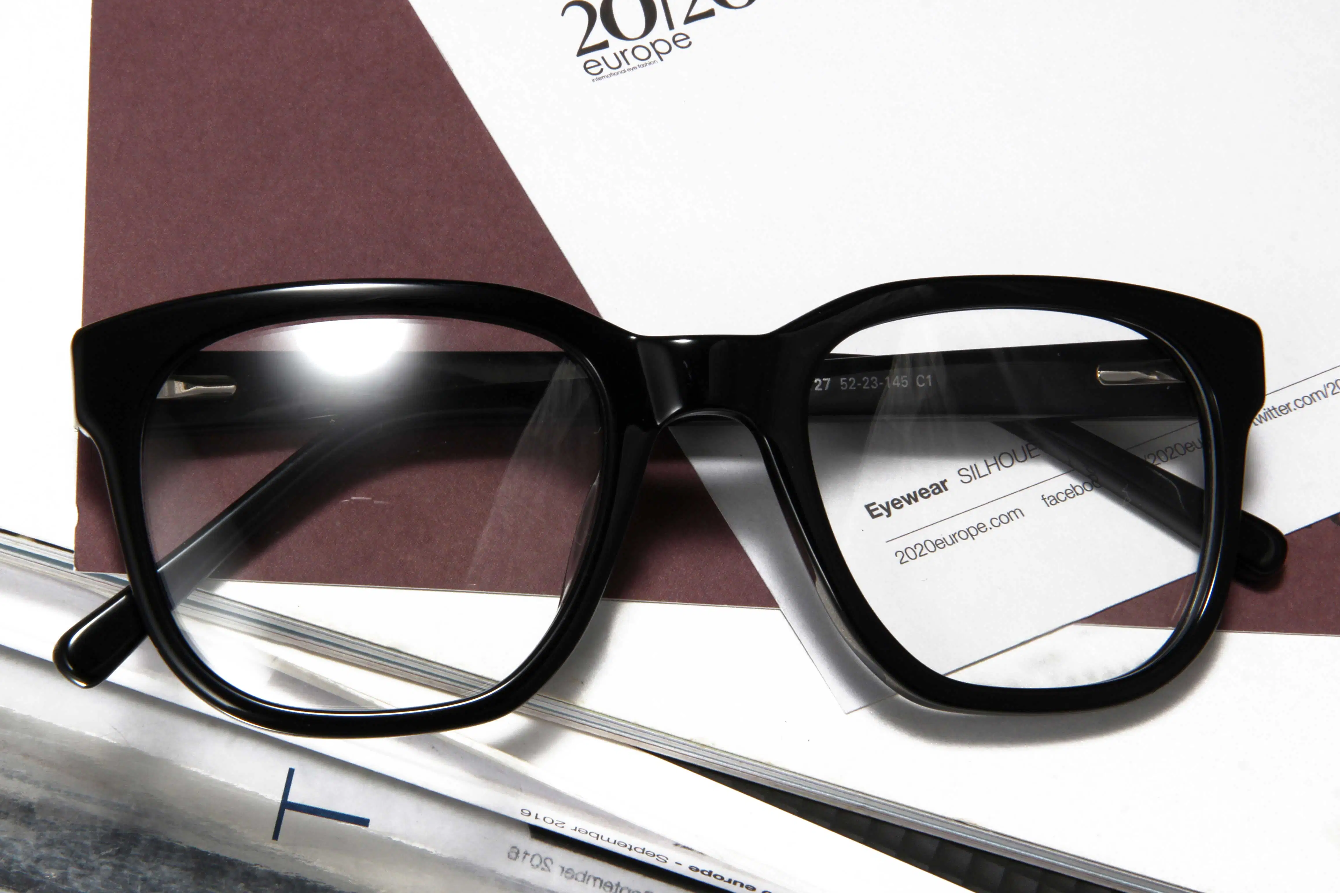 New Arrival Custom-Made Eyewear Eye Glasses Acetate Quality Men Optical Frame