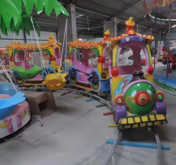 Los niños barato vía tren Parque de Atracciones Atracciones tren para Zona de juegos