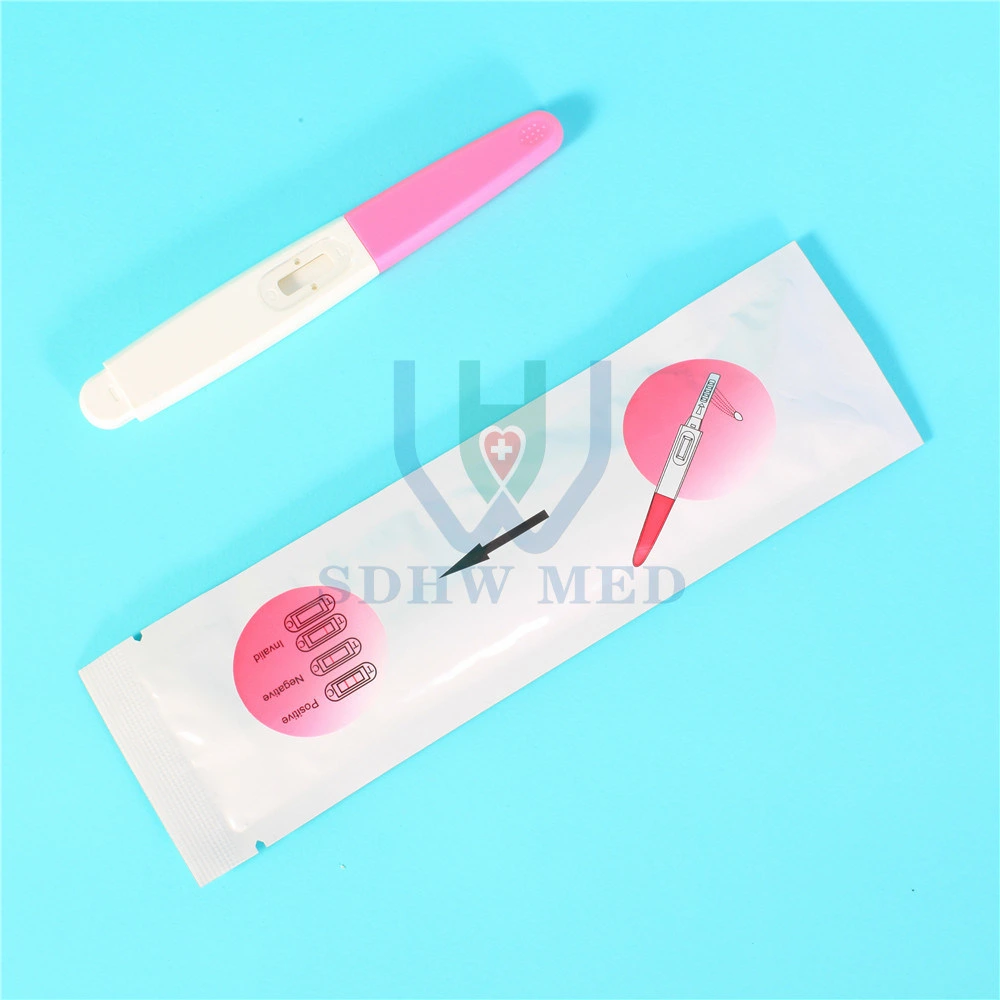 Best Price HCG Pregnancy Urine Test Strip Approved Plastic CE Pathological Analysis Equipments 3 Years Manual 2 Years Class II