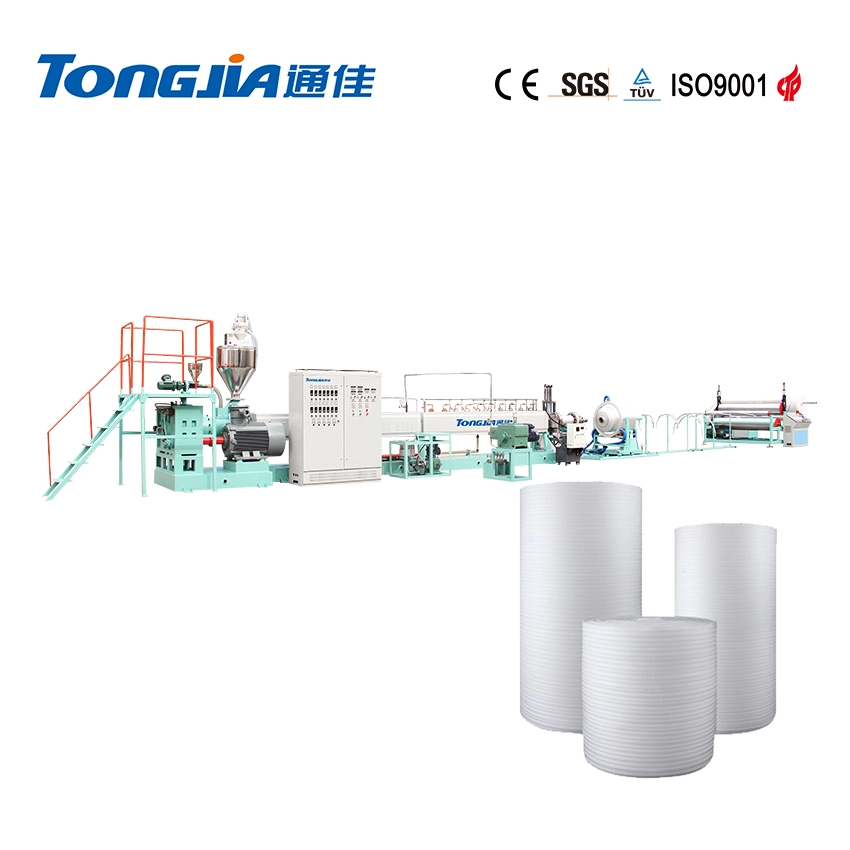 EPE Polyethylene Plastic Extruder PE Film Making Machine EPE Foam Sheet Production Line