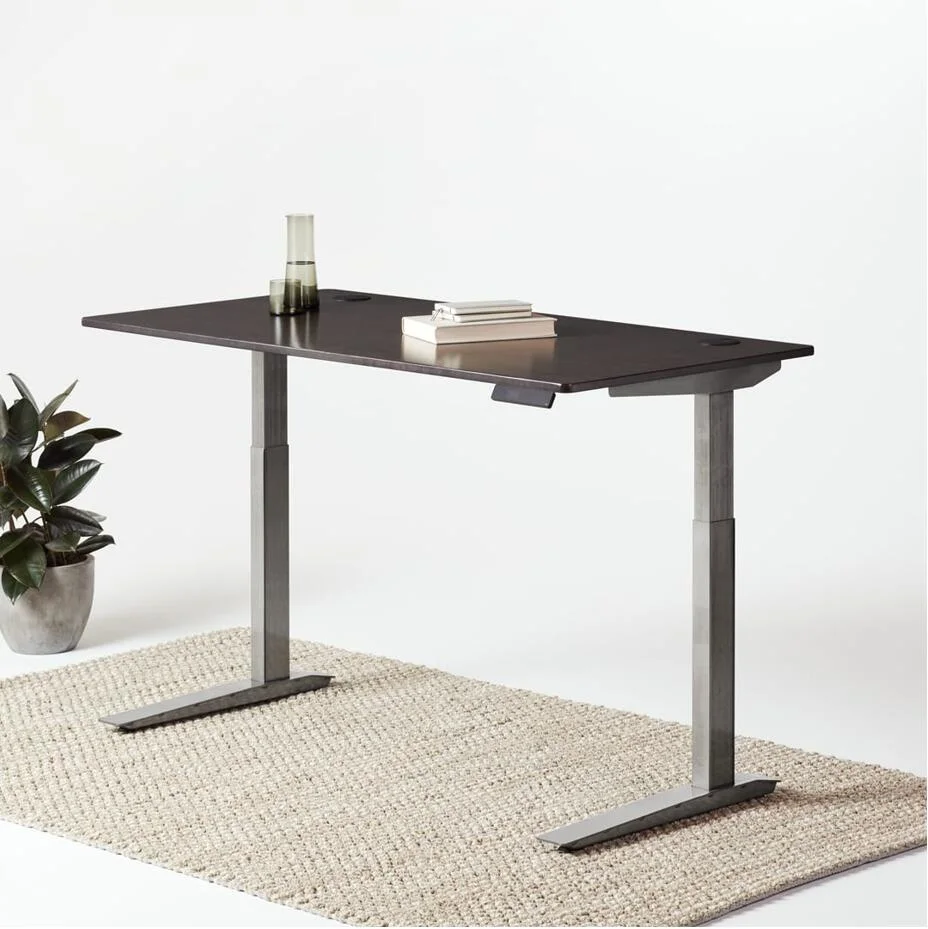 Icockpit Lifting Standing Table Single Motor Height Adjustable Desk Electric Adjustable Height Sit Stand Desk Stand up Desk