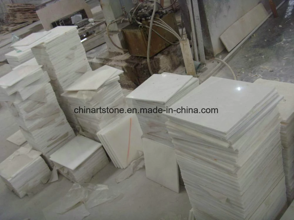 Chinese New White Onxy 18mm Marble for Countertop or Tiles