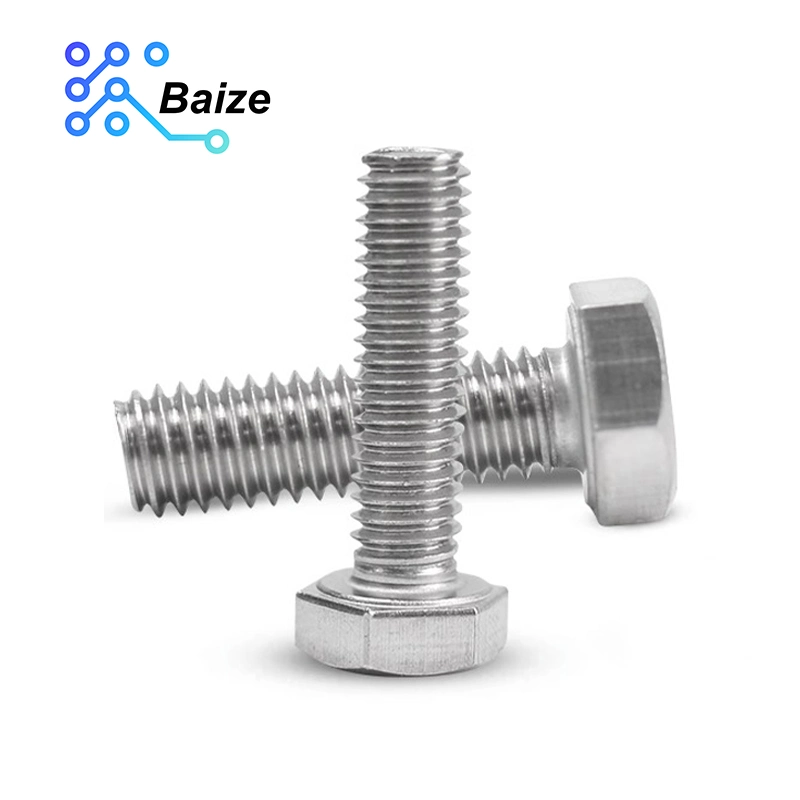 Carbon Steel Common Hexagonal Flange Bolt Machine Screw Cutomized