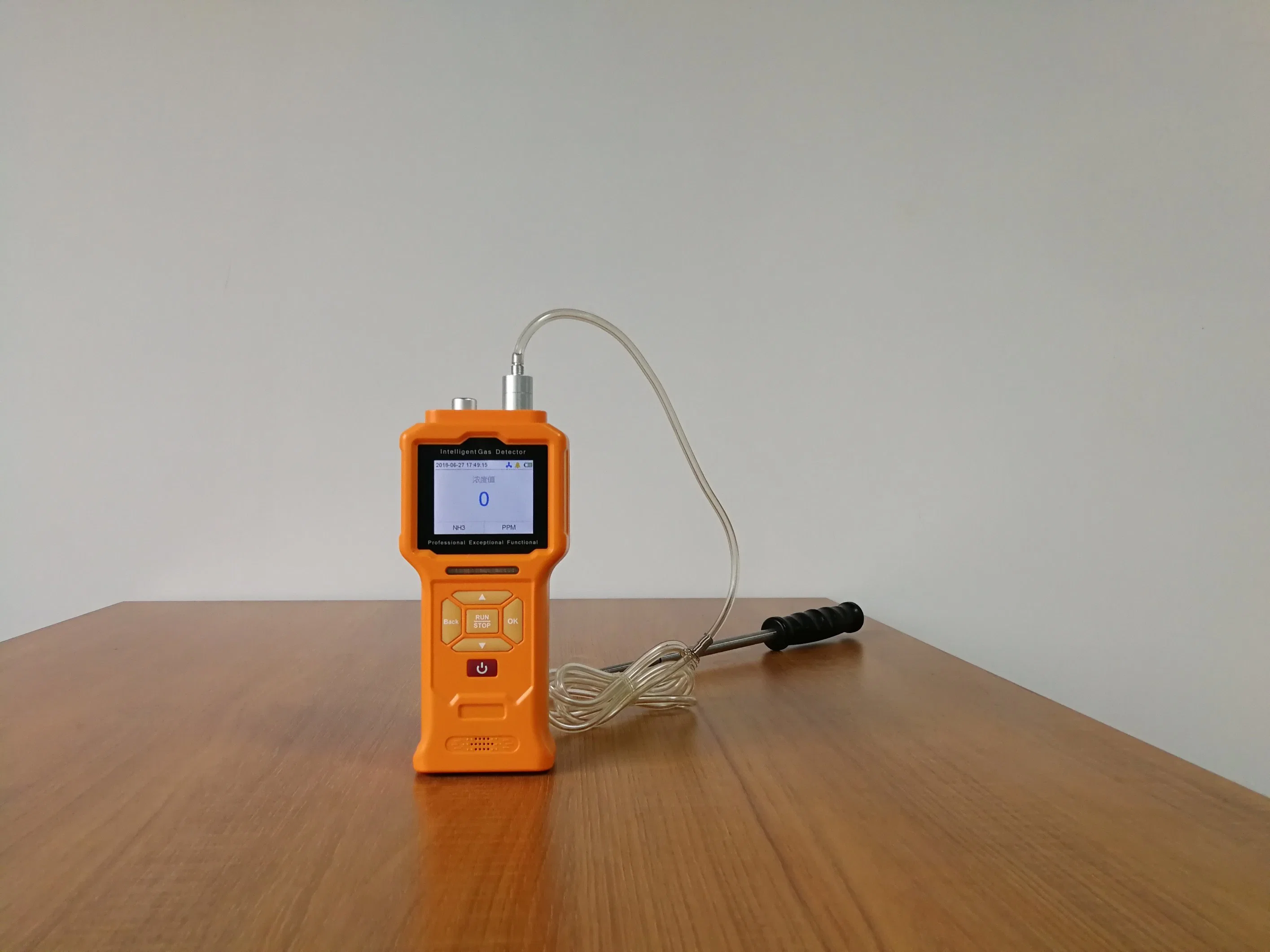 Détecteur de gaz portable industriel IP66 pour le dioxyde de carbone, détecteur/moniteur/analyseur de CO2.