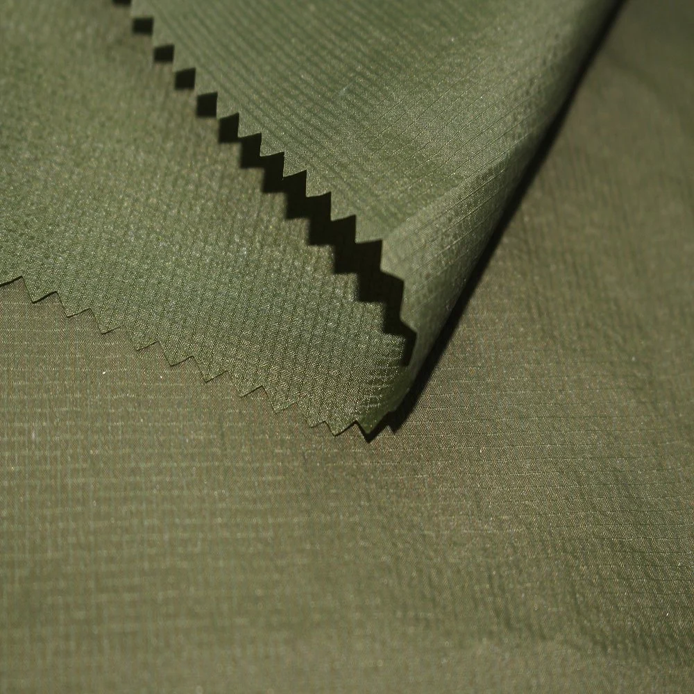 Atmungsaktives T/C TPU Elastischer Twill Sport Softshell Quick Dry Gebundene Tasche Zelt Chiffon Oxford Textil Stoff für Daunenjacke